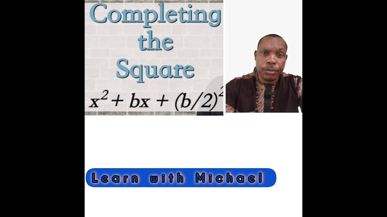 Completing the square method 2 - YouTube