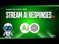 🔥 Spring AI Streaming Explained | Clean vs SSE in Spring Boot