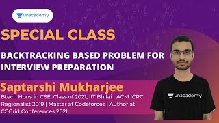Backtracking Based Problems for Interview Preparation | Special Class | Saptarshi Mukharjee