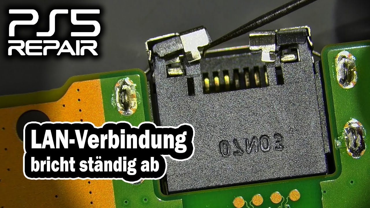 Lan Verbindung Bricht Immer Wieder Ab Windows 10 PS5 Repair | LAN-Verbindung bricht ständig ab, reparieren wir es! | PCB