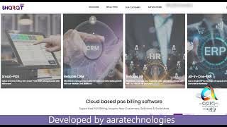 Aara Groups partnered with Bharaterp as technical partner, & developed robust platform #erp #develop screenshot 3