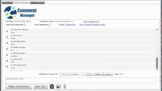 NWC Comment Manager Software Training Video screenshot 2