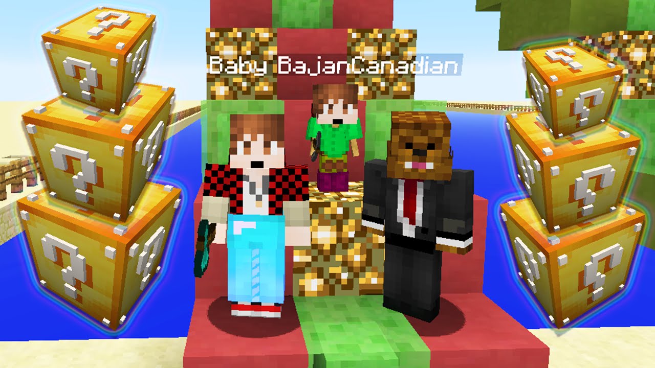Baby Bajan Canadian? | LUCKY BLOCKS ULTIMATE STAIRCASE Block Mod PVP Challenge! - Smack that "LIKE" for more Lucky Blocks, thanks :]
♦ Homer Simpson Lucky Blocks Mod - https://www.youtube.com/watch?v=mKe5k...​
♦ Click for all my newest videos
