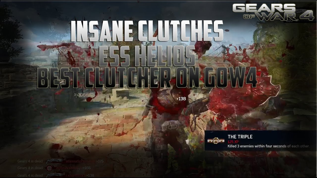 Gears of War 4 - Ess Helios "INSANE CLUTCHES EXECUTION"