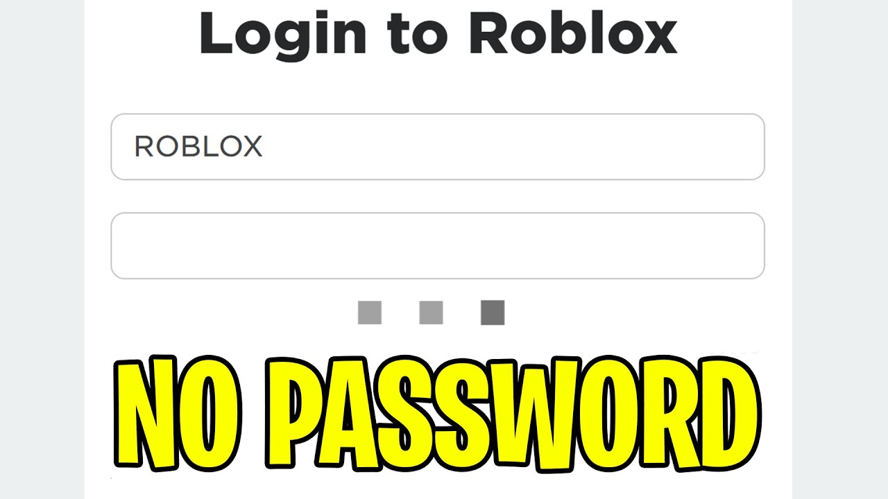 How to Login to an Old Roblox Account WITHOUT a Password! 