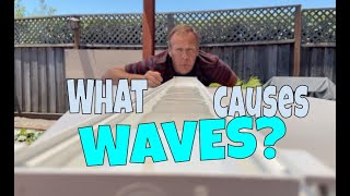 What causes waves? (wind stress)