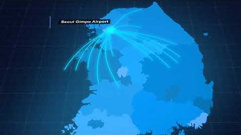 South Korea Map - After Effects Template