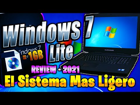 Windows 7 Lite 2022 / El Mejor Sistema Operativo Ligero / El Mas RAPIDO De Todos
