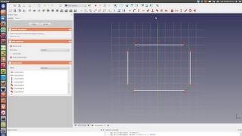 FreeCAD Quick Tip nº1: Sketching a rectangle with rounded corners
