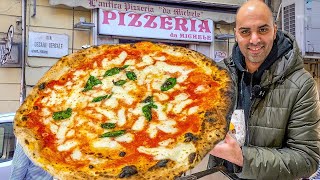 LEVEL 9999 Street Food in NAPOLI, Italy - KING OF PIZZA - Italian Street food tour in Naples, Italy screenshot 3