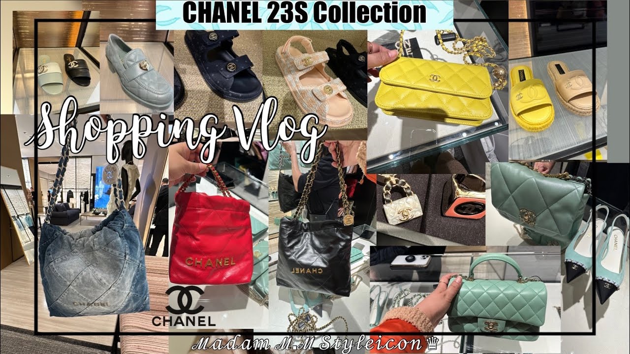 CHANEL 23S COLLECTION, HANDBAGS, SHOES, ACCESSORIES + COCO CRUSH FINE  JEWELRY SHOPPING VLOG