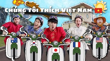 Chúng tôi thích Việt Nam🇻🇳VIETNAM KUN x Phúc Mập x Dũng Gee x Will x HanQuocBros