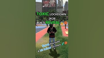 Toxic Lockdown Build Reveal 🔒 Best Lock Build in NBA 2K26 | Height, Weight & Wingspan Inside! #2k