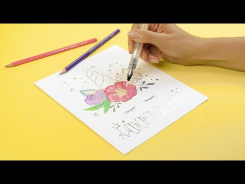 Aquarelle facile pour enfants