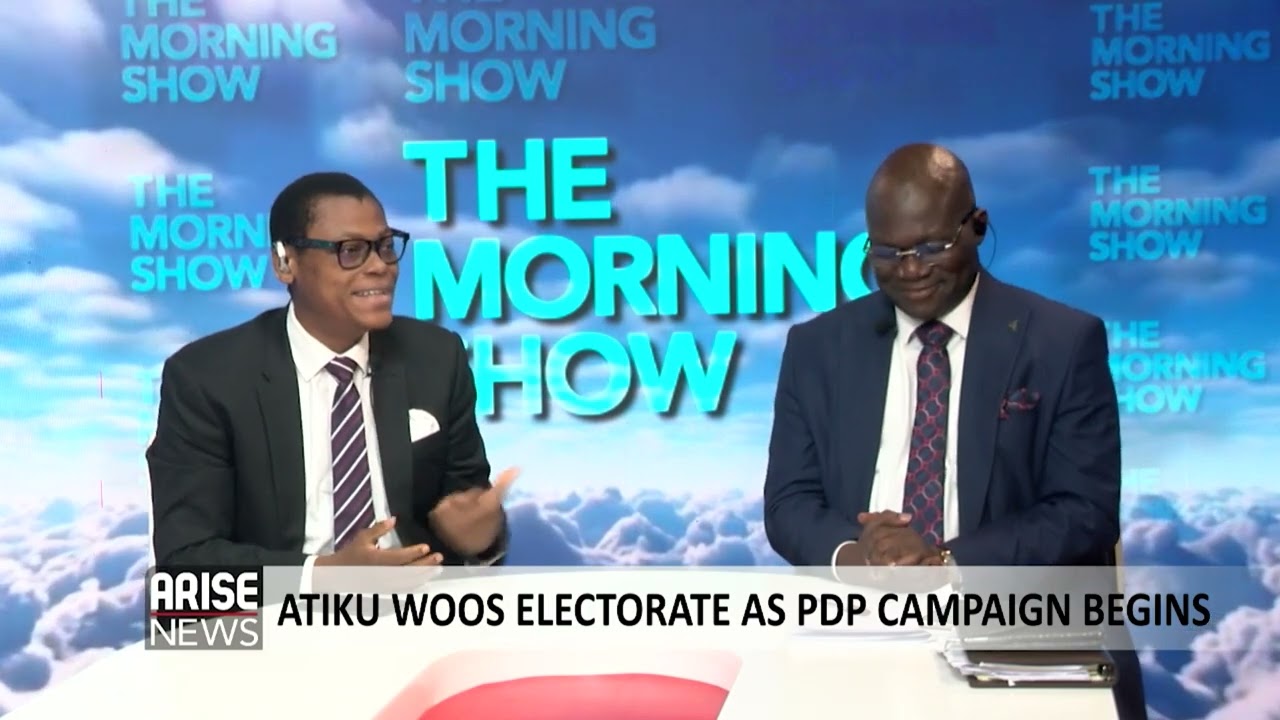 The Morning Show: Atiku Woos Electorate As PDP Campaign Begins