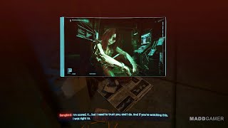 Songbird's secret video that V can find after The Killing Moon - Cyberpunk 2077: Phantom Liberty