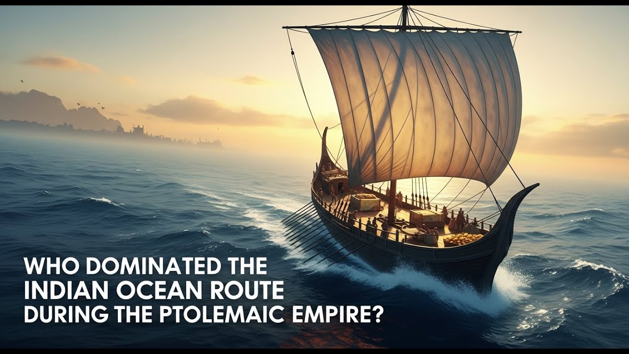 who dominated the indian ocean route during the ptolemaic empire
