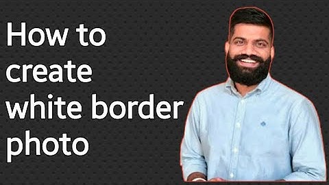 How to make white outline on photo like technical Guruji in Android // editing tutorial