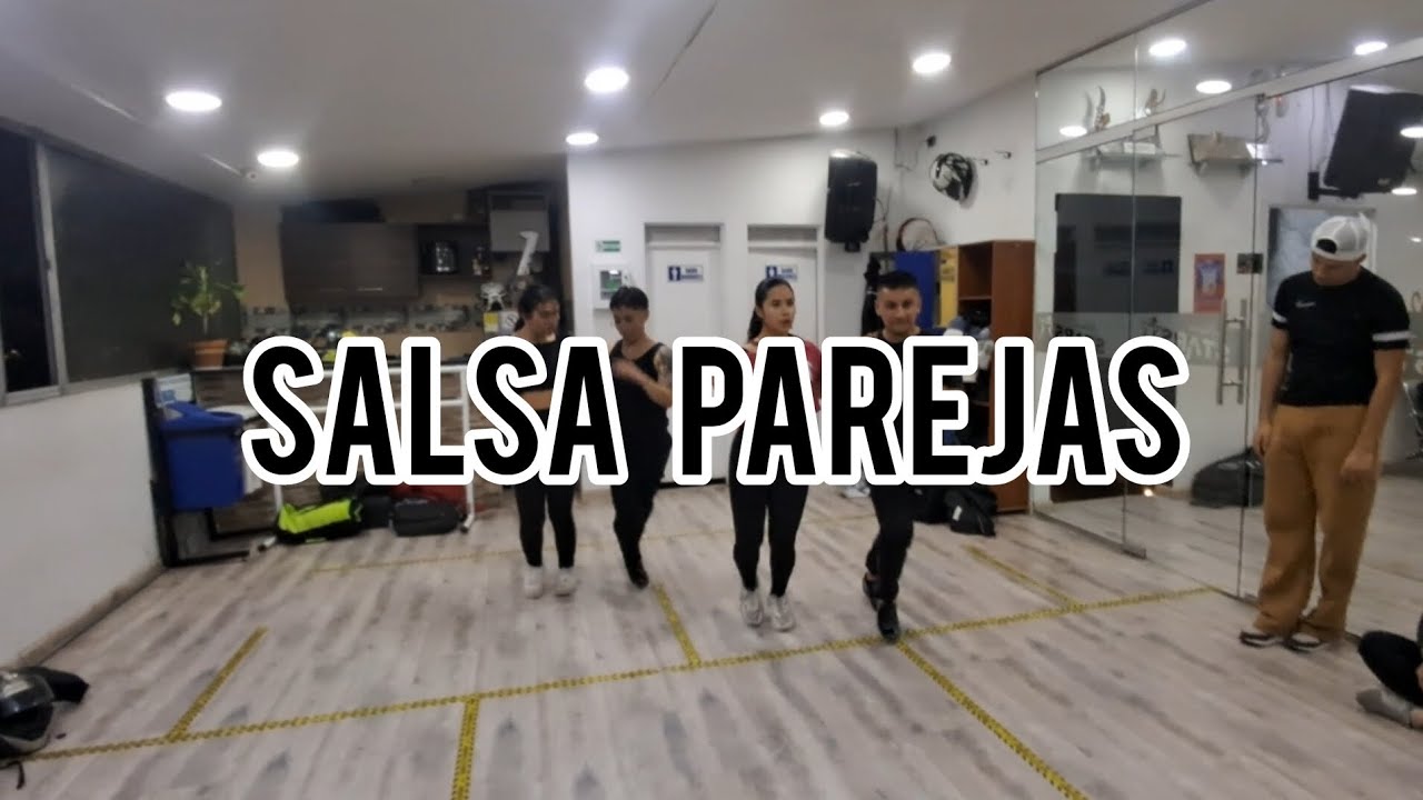 Clase de Salsa en parejas por Castillo (SHOWSTARS) - YouTube