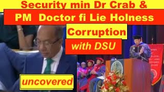 National Security Min. Dr Crab & PM doctor fi Lie Holness corruption DSU uncovered