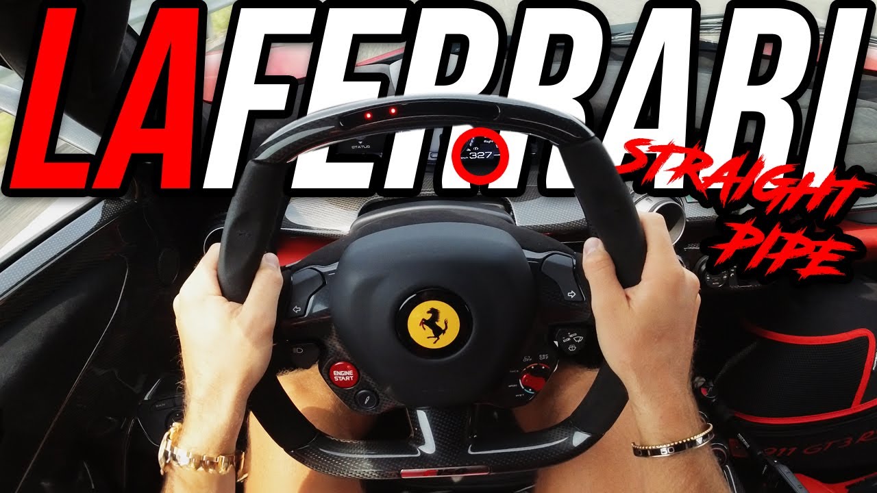 ⁣Ich fahre den lautesten Ferrari LaFerrari 😱| Straight Pipe V12 Monster | GERCollector