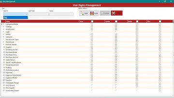 User Rights Management (VB.Net and SQL Server)