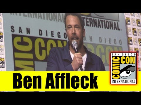 Ben Affleck Talks Being Replaced as Batman Rumor During Justice League Panel | Comic Con 2017