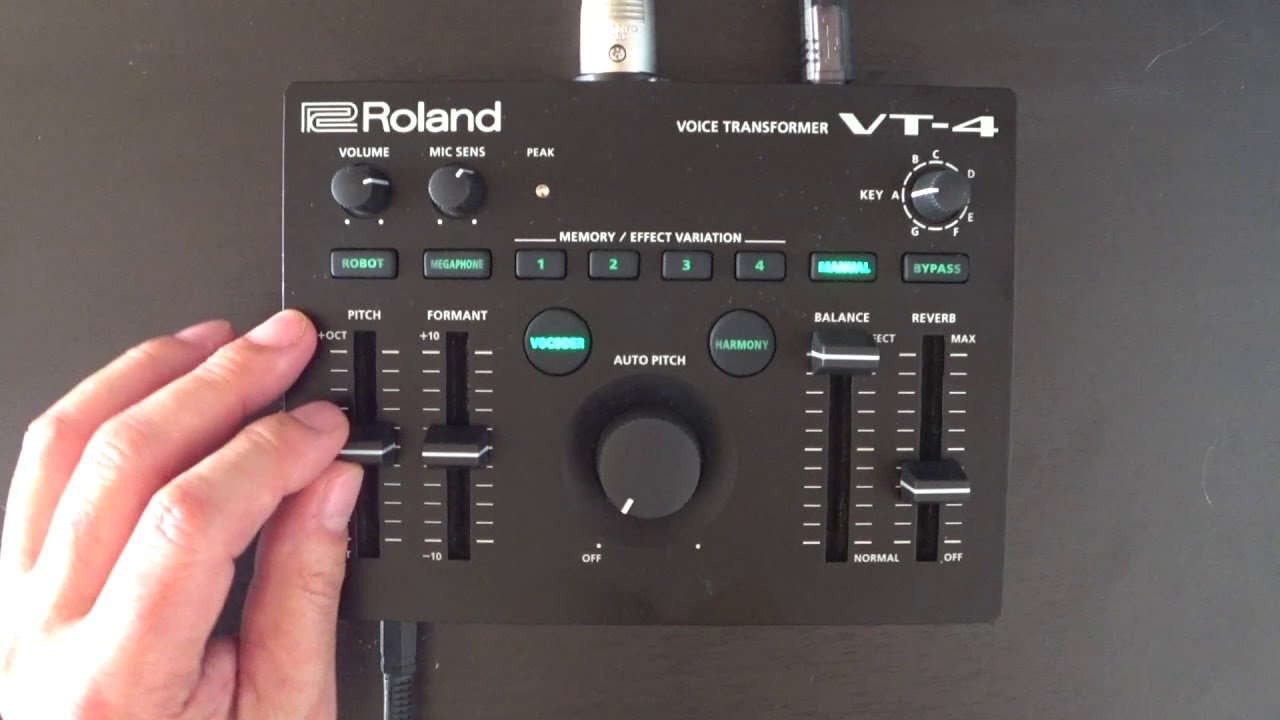 Roland「VT-4」AV Watch -Vocoder - YouTube