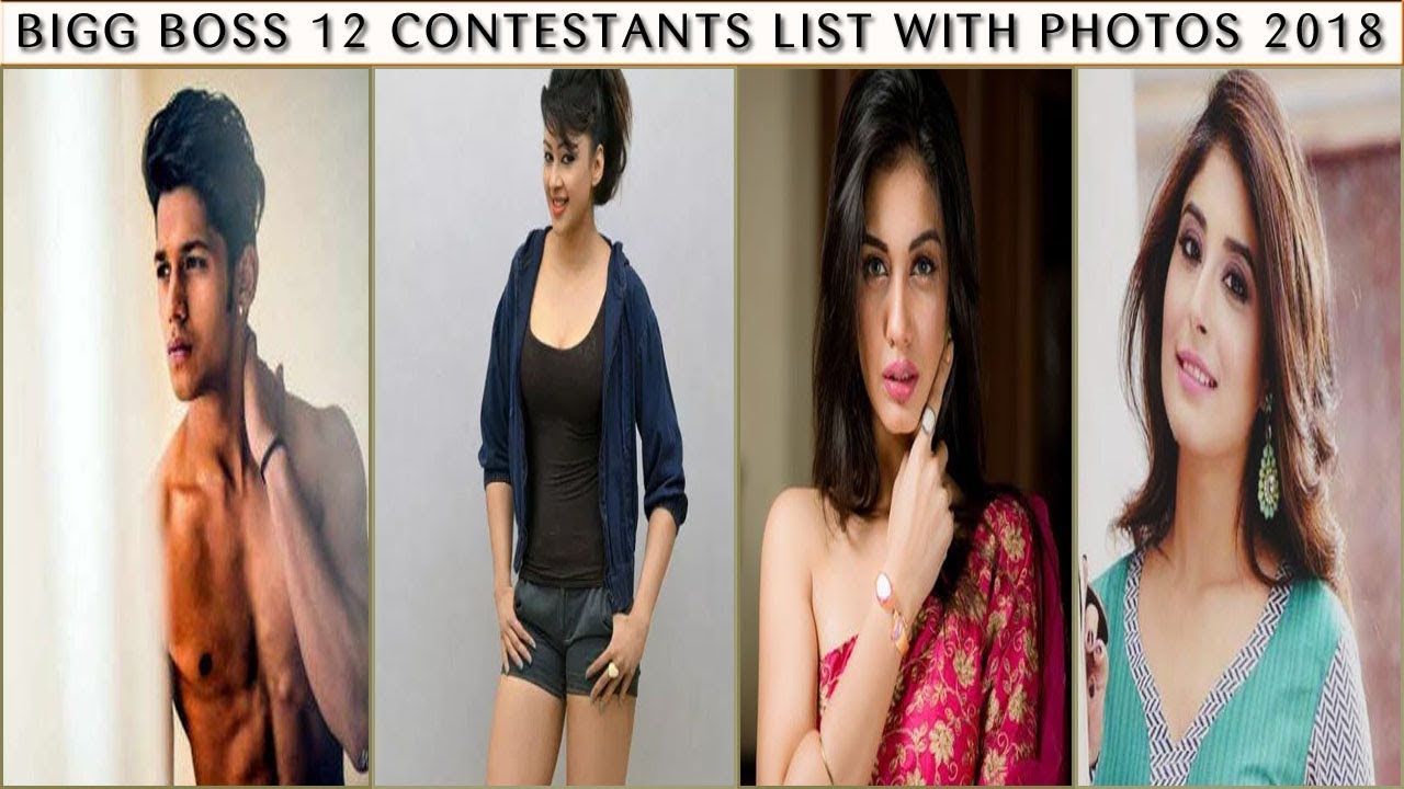 Bigg Boss 12 Contestants List With Photos 2018 | New Trending