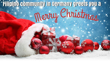Christmas Greetings 2019 (from Filipino community in Germany) ll Kirbyahero Christmas Edition E. 47