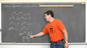 Solving Equations with Logarithms Pt 2