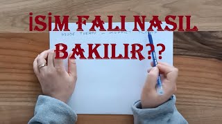 İsim Falı Nasıl Bakılır? |  Çok Eğlenceli Fal Çeşitleri