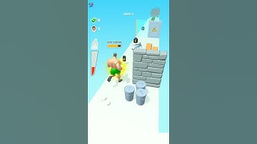 Muscle Rush Level 2 | All Levels Gameplay ( Android / Ios ) #Short