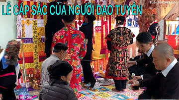 LỄ CẤP SẮC CỦA NGƯỜI DAO TUYỂN Ở PHONG HẢI,BẢO THẮNG ,LÀO CAI.
