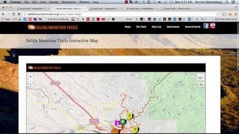 What are JuicyTrails interactive map embeds and how to create them.