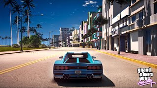 Exploring The INSANE Looking GTA Vice City Remastered Mod in GTA 5