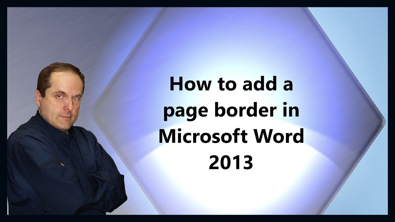 Cara membuat border undangan di microsoft word 2007