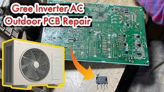 Gree inverter Air Conditioner outdoor PCB kit repair video in Urdu and Hindi by Fully4world 995 views 6 days ago 4 minutes, 11 seconds