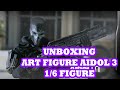 Figurine artistique aidol 3 ai3 16 figurine unboxing base sur crossbones 