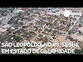 Aumento do volume do rio dos Sinos mantém São Leopoldo - RS em estado de calamidade pública