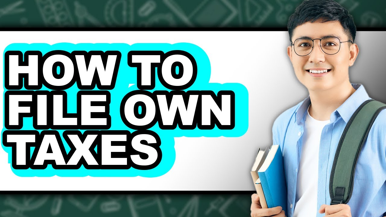 How to File Your Own Taxes (Easy Method) - YouTube
