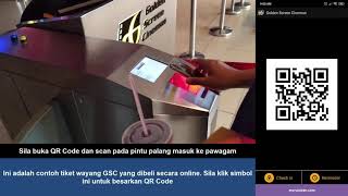 Cara Scan Tiket Pawagam Mobile Online Dengan QR Code screenshot 2