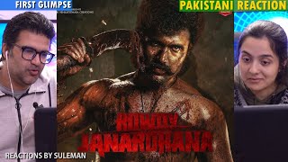 Stani Couple Reacts To Rowdy Janardhana Hindi Le Glimpse Vijay Deverakonda Keerthi S