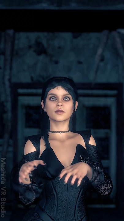 [VaM MMD]  -  Lady Gaga   - Bloody Mary  |  Wednesday Addams Dance