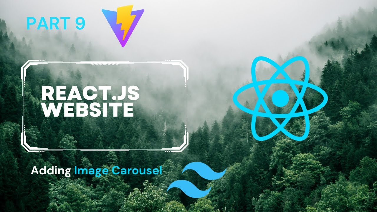 Create an Image carousel for React website | Create a website with ...