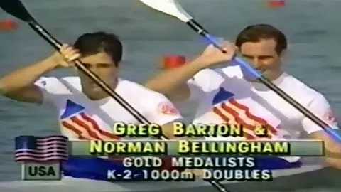 1988 Seoul Olympics Canoeing Men's K-2 1000 m Fina...