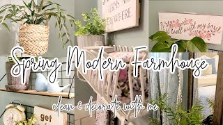 *NEW* SPRING CLEAN AND DECORATE WITH ME 2023 // MODERN FARMHOUSE DECOR IDEAS  // ROBIN LANE LOWE