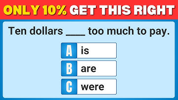 40 MCQ Gemengde Engelse grammaticaquiz | Alleen legendes slagen voor deze test!