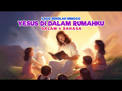 Lagu Sekolah Minggu - Yesus di dalam rumahku (dalam 4 bahasa)