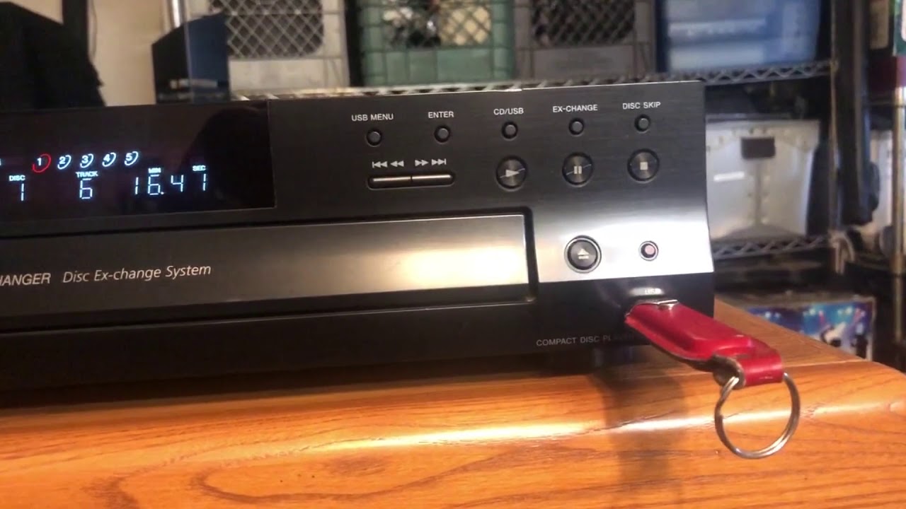 Sony CDP-CE500 Review - 5 disc CD Changer/USB CD Recorder